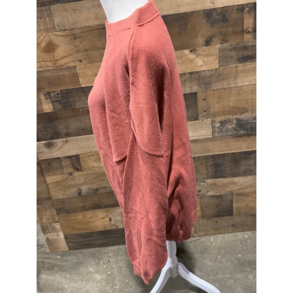 Vintage 1980s WhalerKnits- Salmon -Crew Neck Sweater -Size XXL - Picture 4 of 8